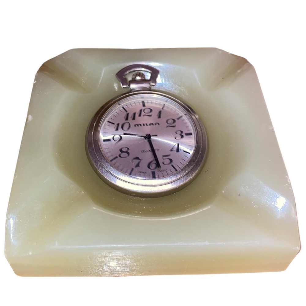 90’s Vintage Style Open Face Pocket Watch